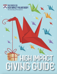 2018 High Impact Giving Guide cover