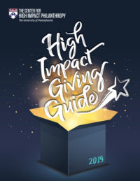 Center for High Impact Philanthropy High Impact Giving Guide