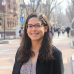 Melissa Ortiz on Locust Walk