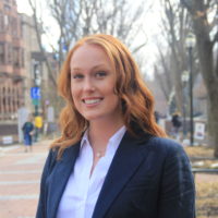 Emily Seeburger on Locust Walk