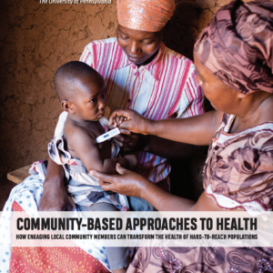 Community Based Approaches to Health Cover